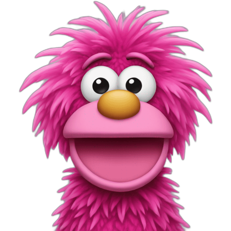 Pink FRAGGLE emoji