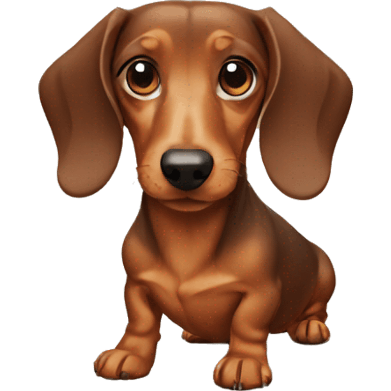 dachshund  emoji