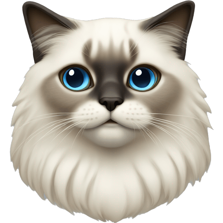 Sacred birman cat emoji