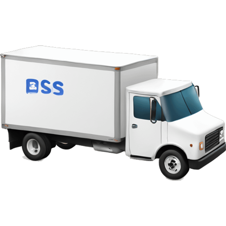 Box truck with “PGS” on the side emoji