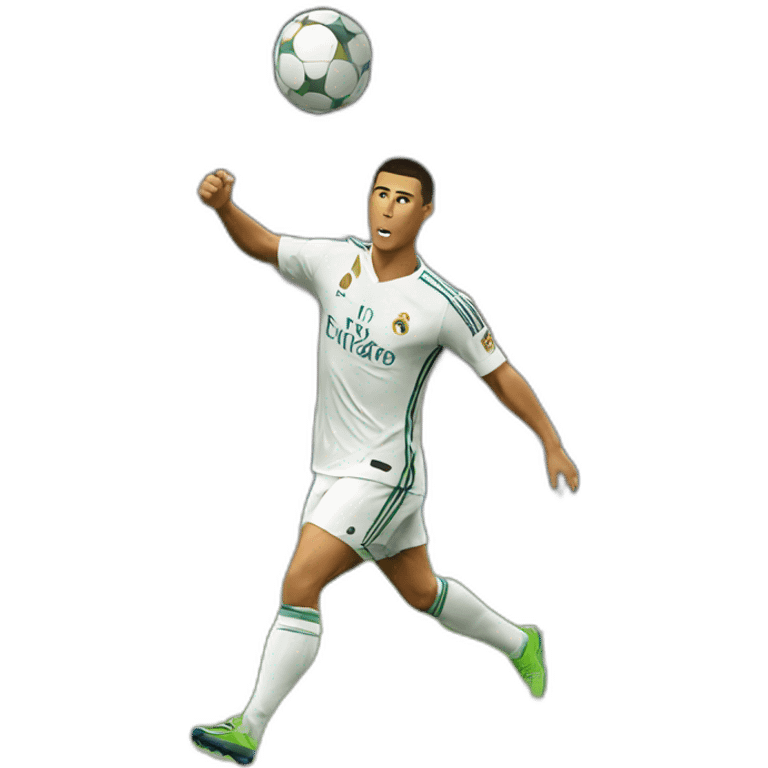 Ronaldo au goal emoji