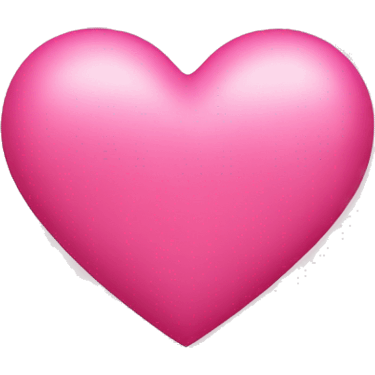 Heart pink emoji