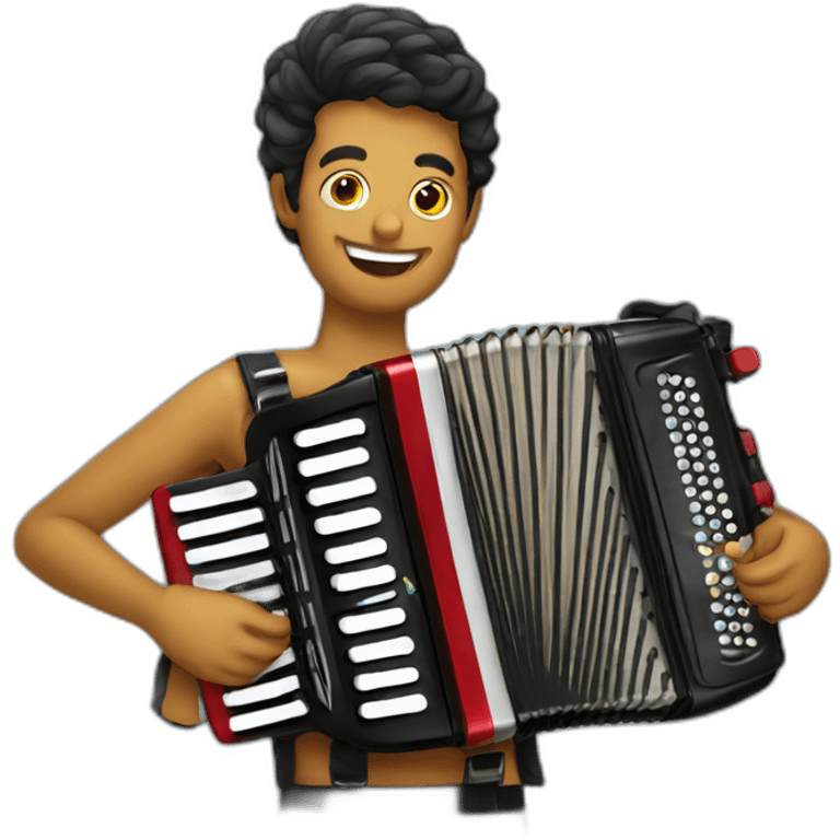 brazilian accordionist emoji