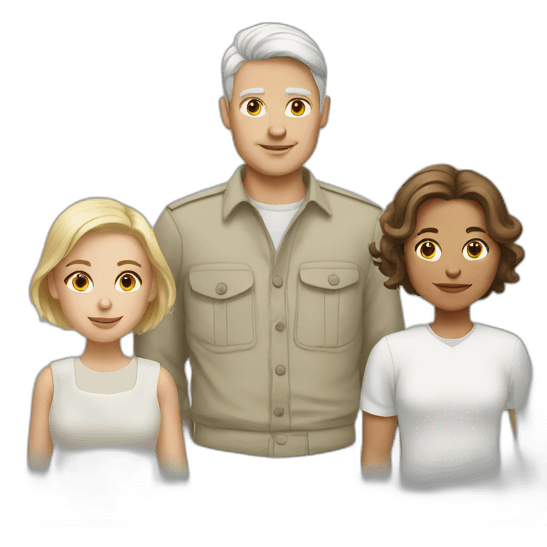 White family emoji