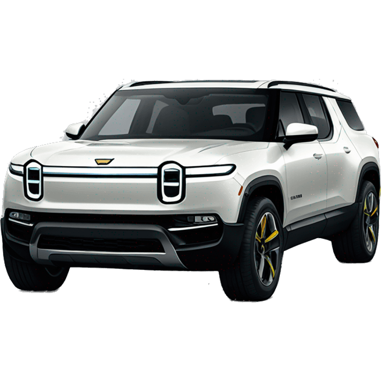 Rivian r3 car driving  emoji