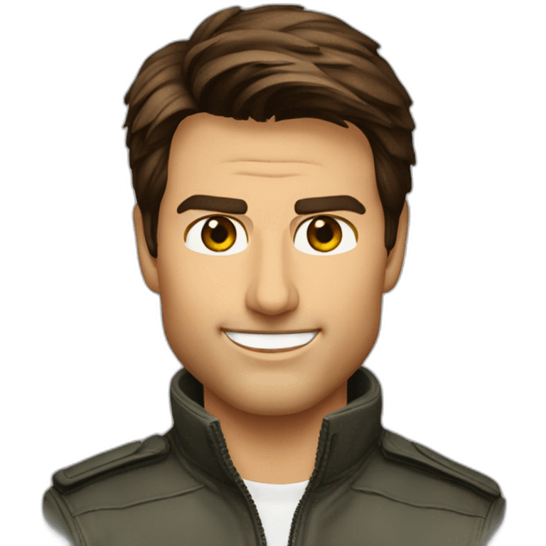 Tom Cruise mann emoji