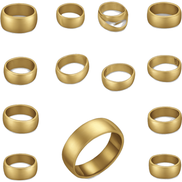 Man’s wedding ring band emoji