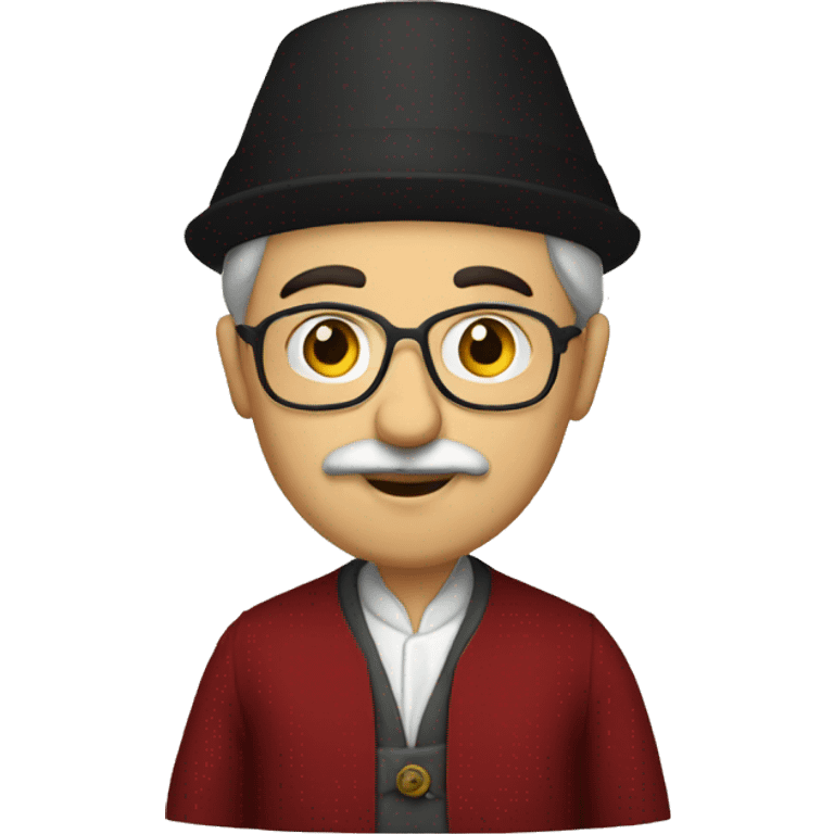 ottoman scientist with fez emoji