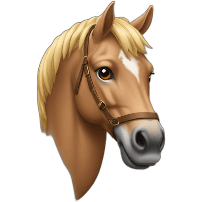 Un ordinateur quantique qui fait du cheval emoji