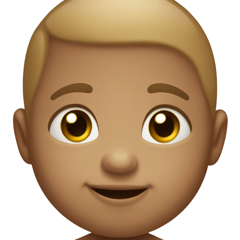 baby emoji head and neck emoji