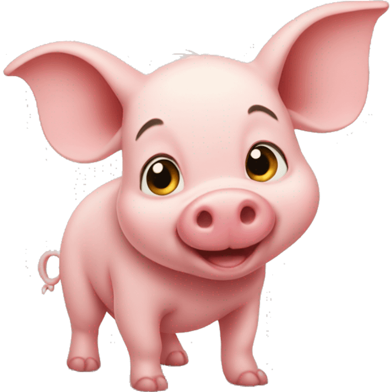 Piglet from Winnie the Pooh  emoji