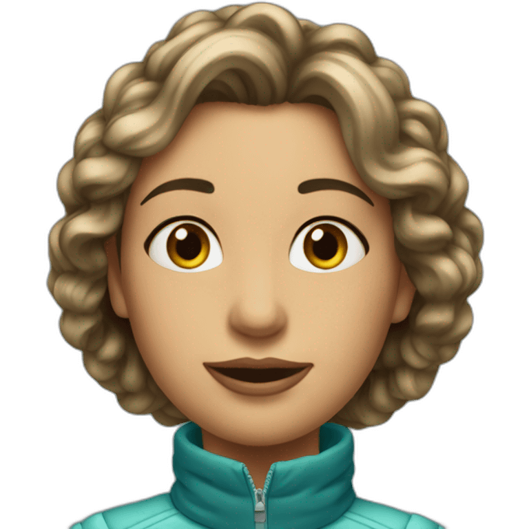 Apres ski queen emoji