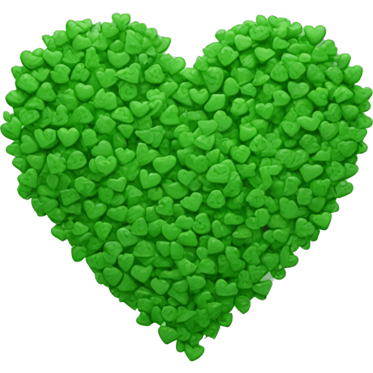  heart green emoji