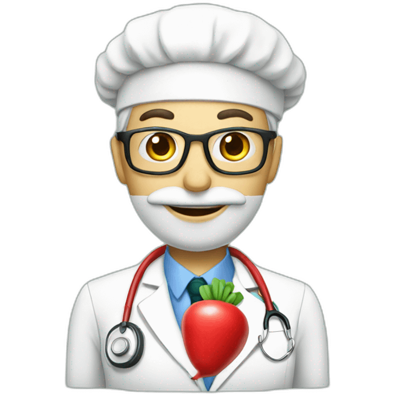 radish doctor emoji