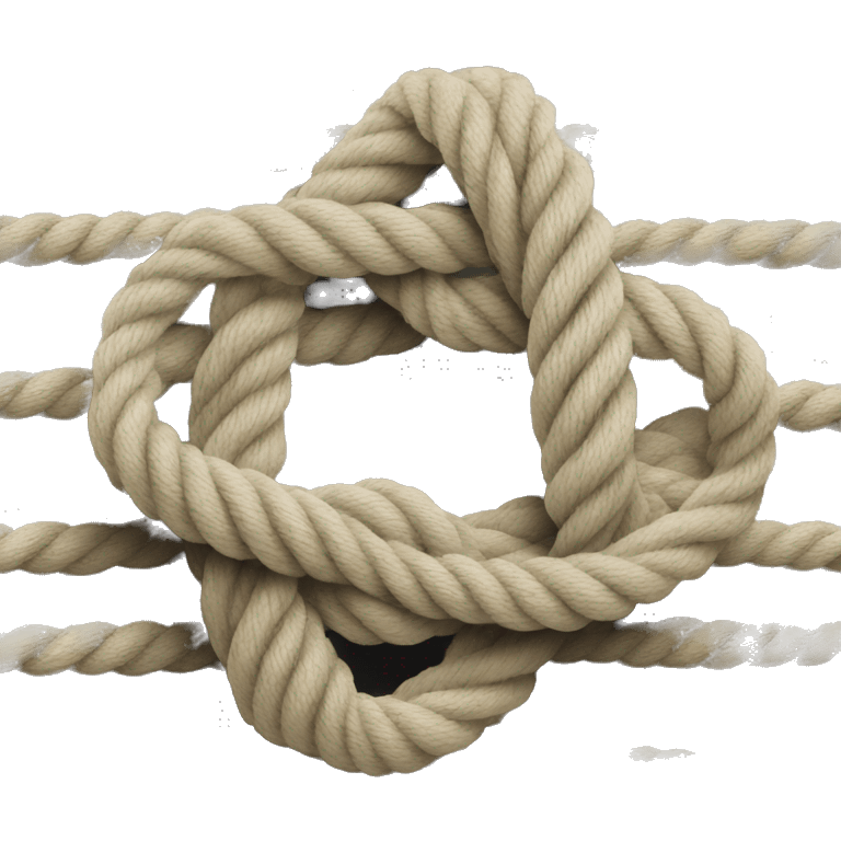 Rope knot from ceiling emoji