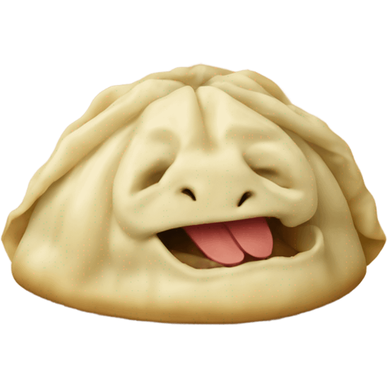 dumpling eat dinosaur emoji