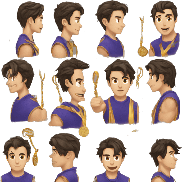 :medal-with-dark-hair-guy-on-it: emoji