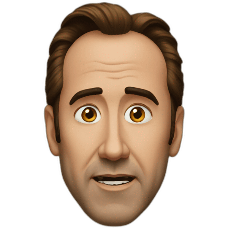 Nicolas cage emoji