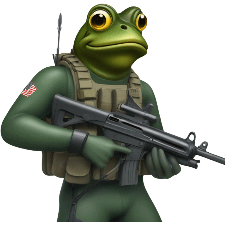 D day frog emoji