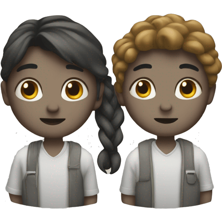 Two persons a emoji