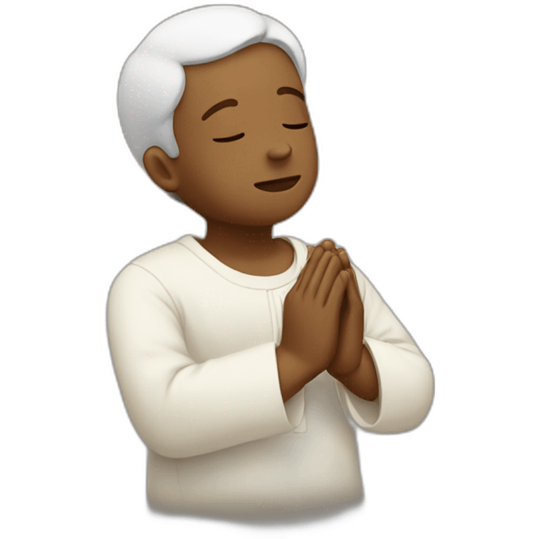 someone praying emoji