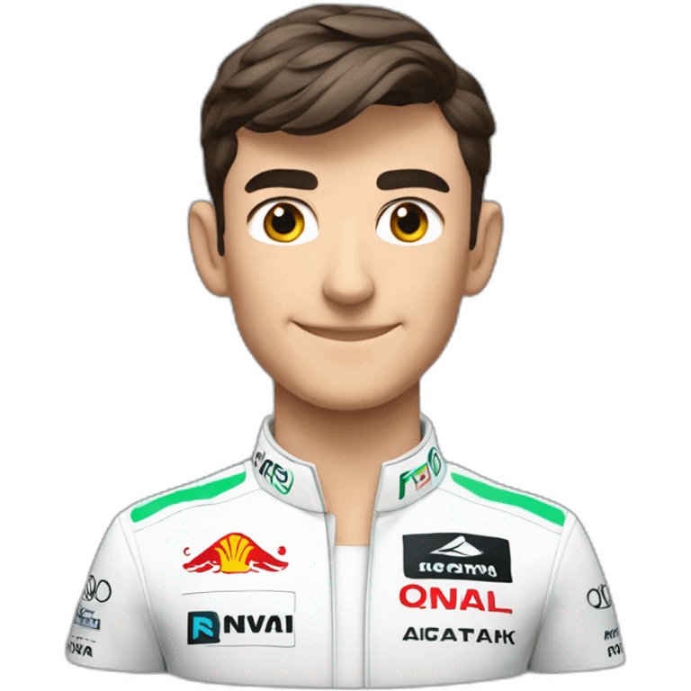 George Russell F1 emoji