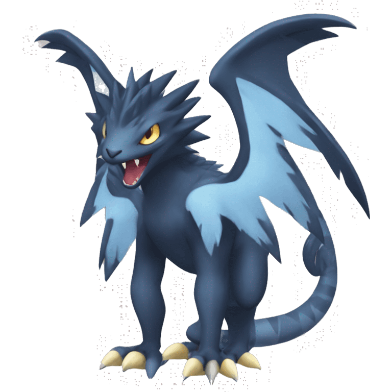 pokémon Nargacuga Fakemon shiny full body emoji