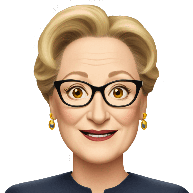 meryl streep emoji