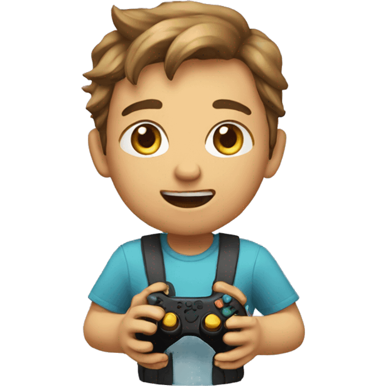 Future tech Gamer amazed emoji