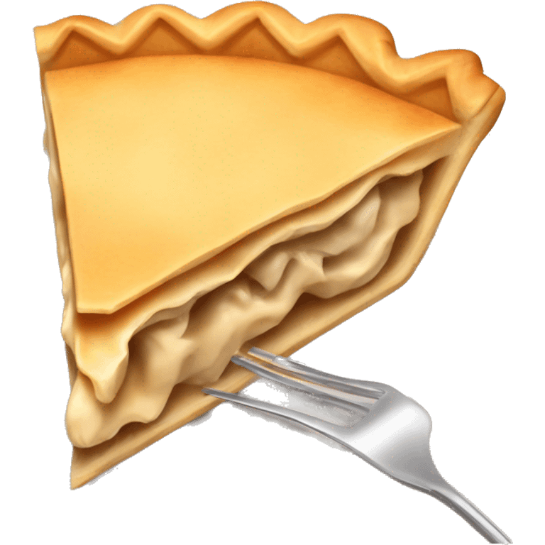 chicken pie slice emoji