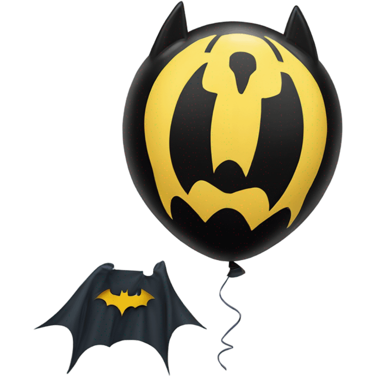 Batman balloon  emoji