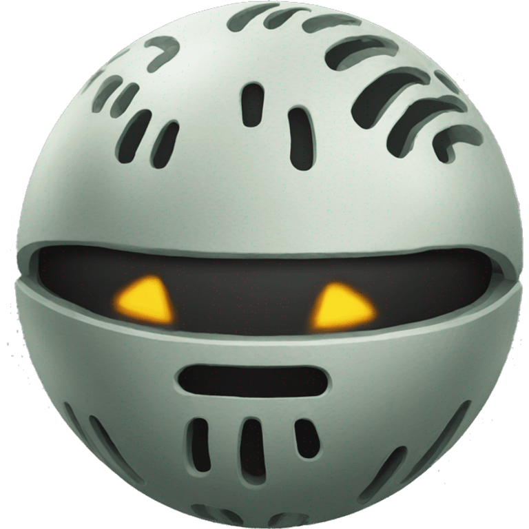 Radiation ball emoji