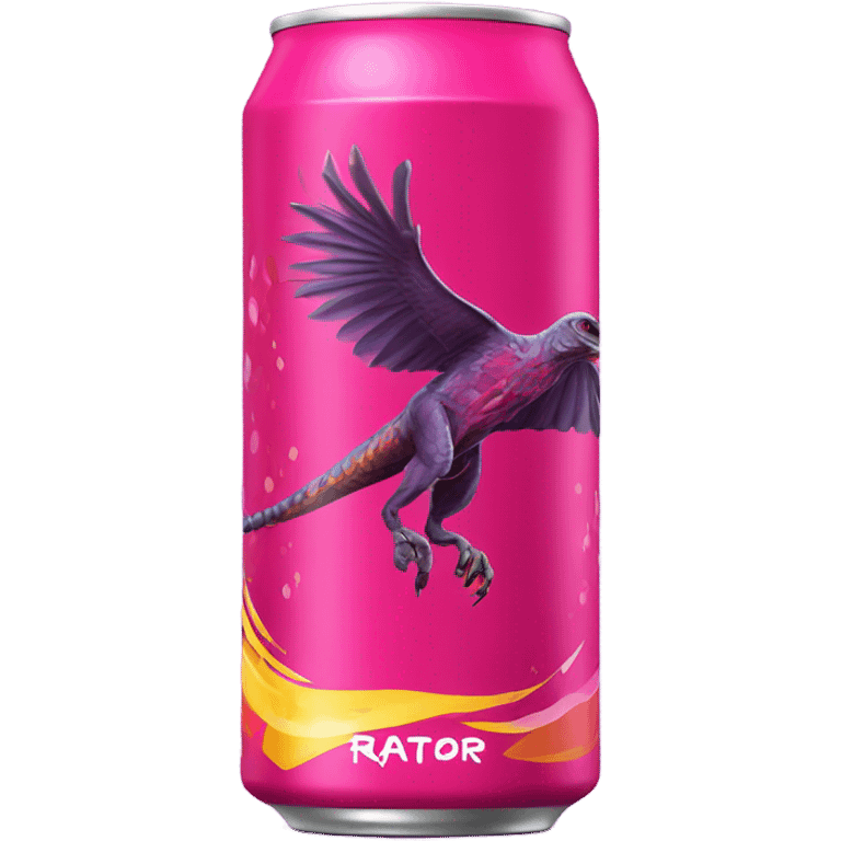 Rasperry raptor Energy Drink  emoji