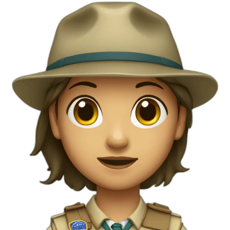 Scout girl  emoji