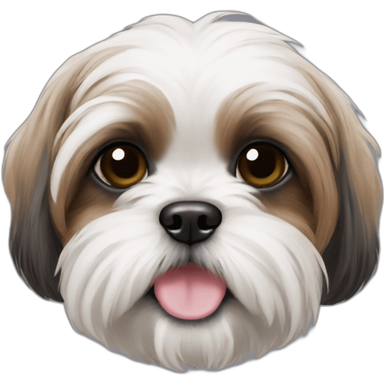 Shih tzu puppy emoji