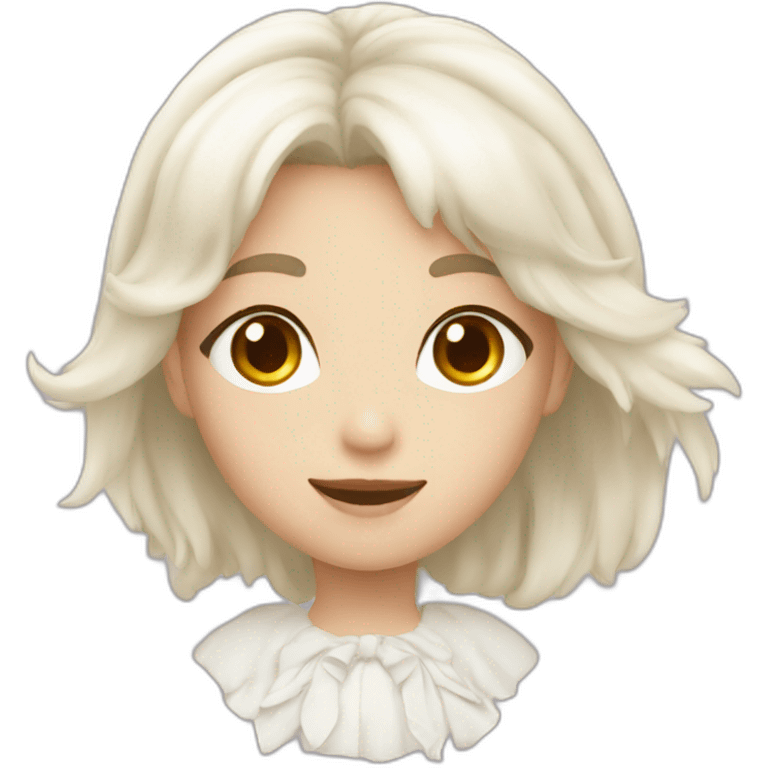 Cœur blanc emoji