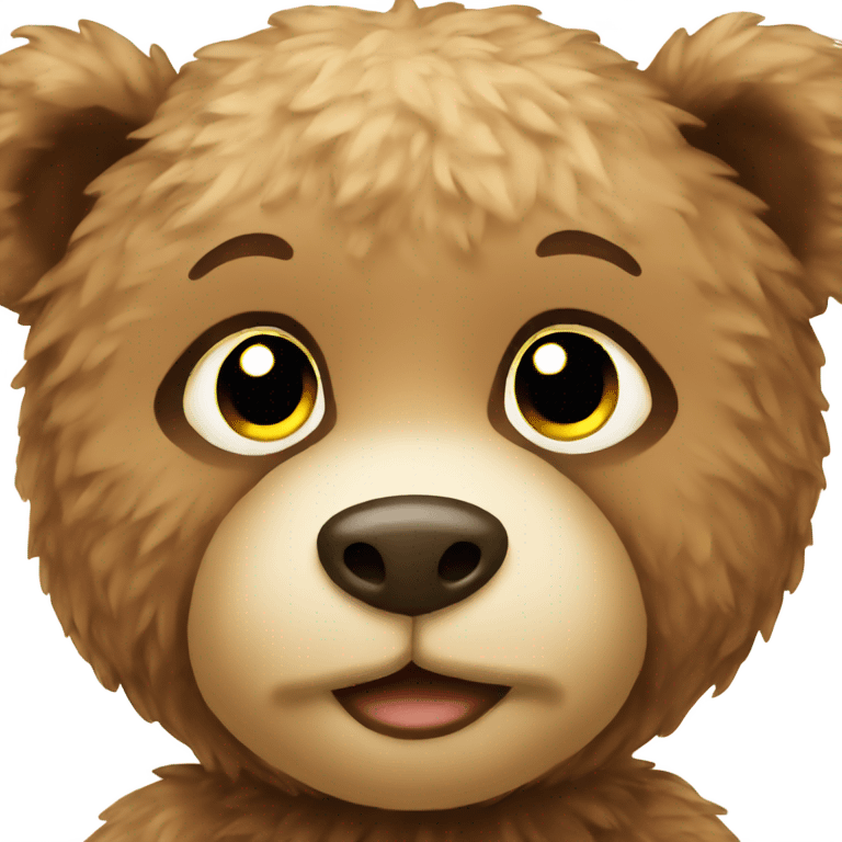 Teddy bear emoji