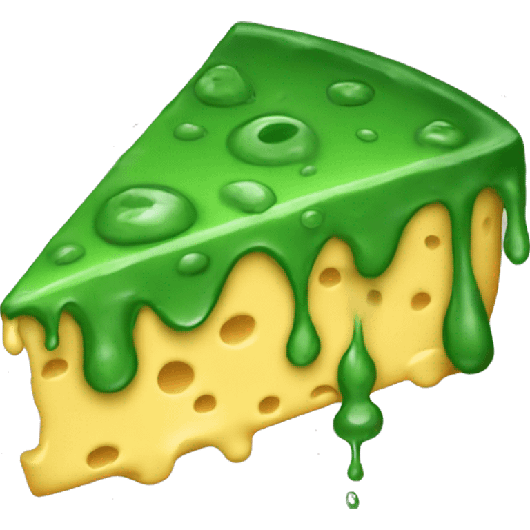 slimy wet cheese  emoji