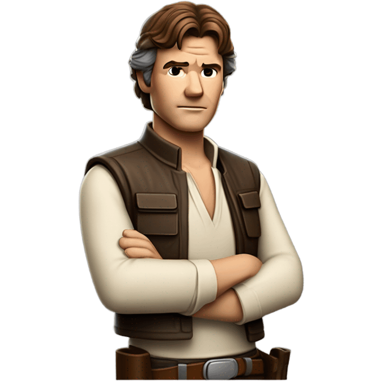 Han Solo saying “I know” emoji