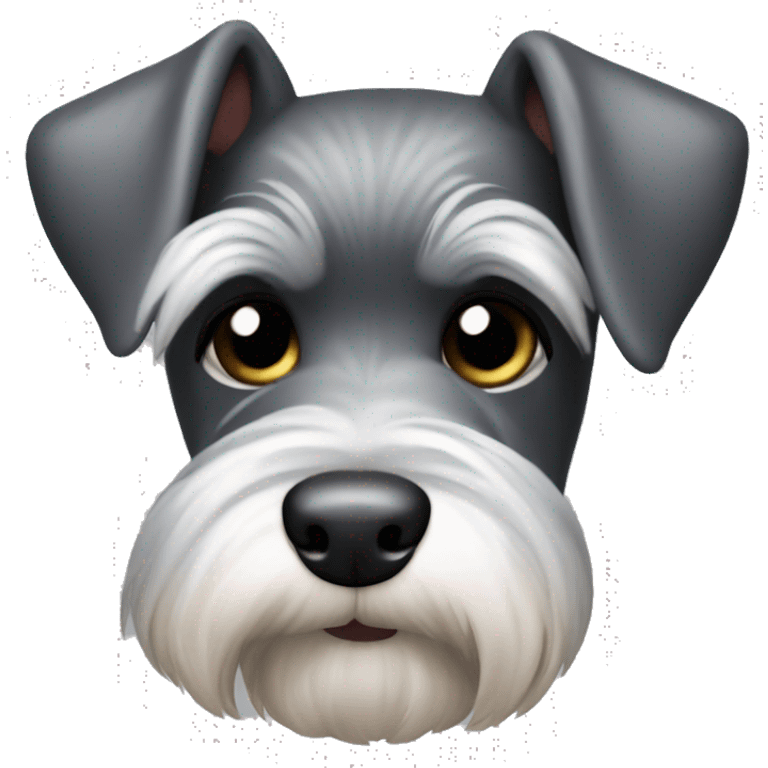 Schnauzer butt emoji