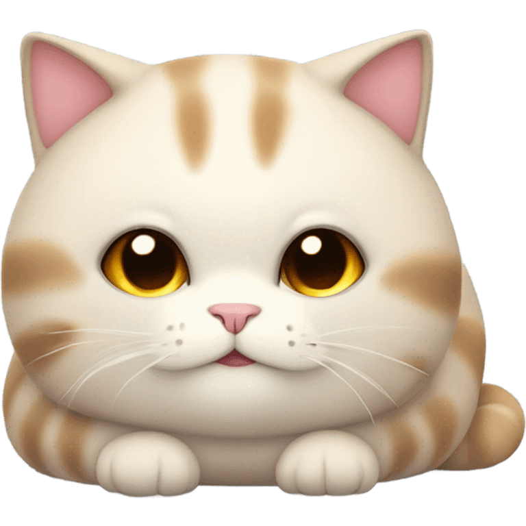 Fat cat  emoji