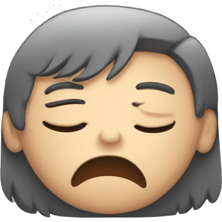 sleepy emoji