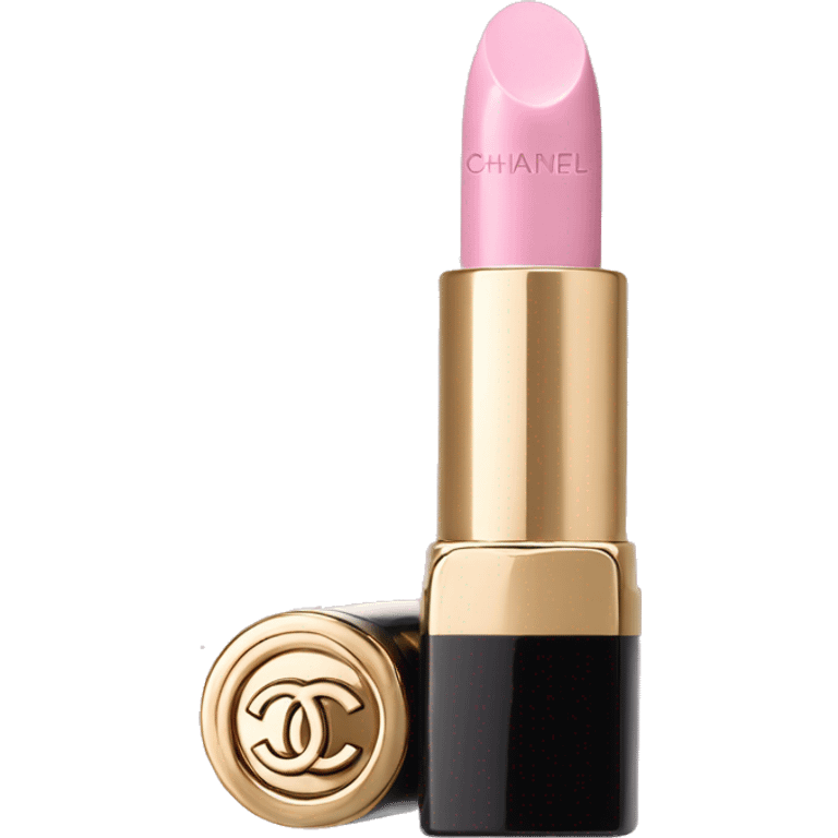 pastel pink chanel lipstick emoji