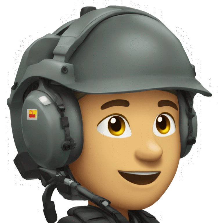 Me in an H145 helicopter emoji