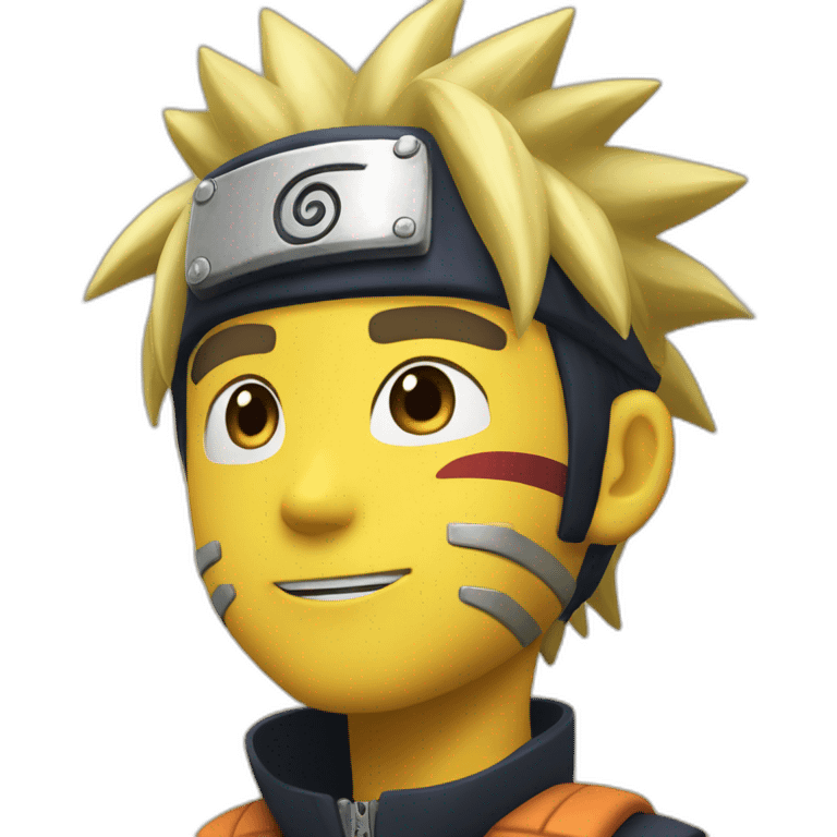 naruto avec un miel pops emoji