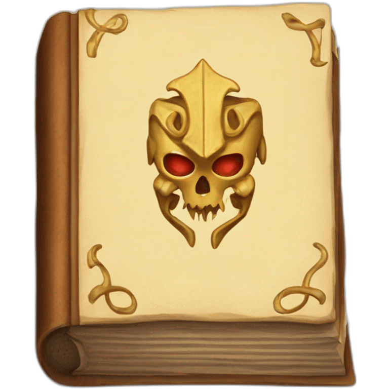 A grimoire book emoji