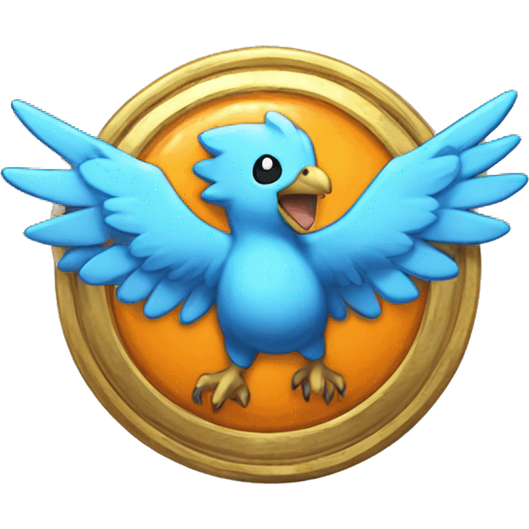 pokemon articuno pumpkin badge medal future socute emoji