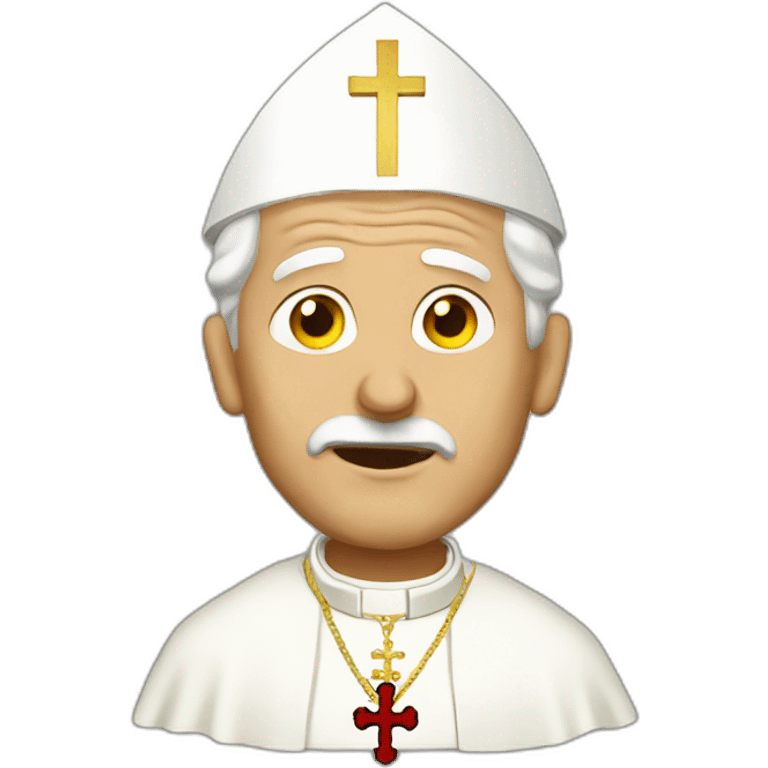 Pope Hangover emoji