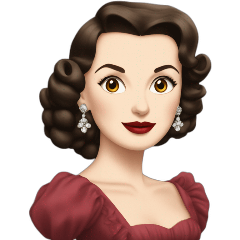 vivien leigh as scarlett o’hara emoji