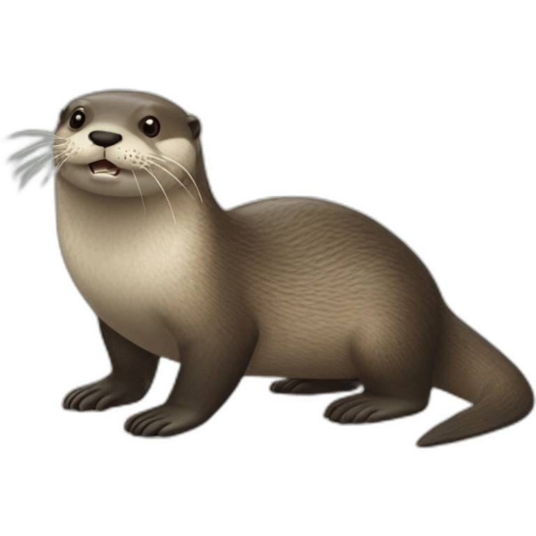 loutre sur tortuz emoji